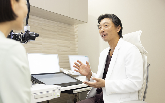 トータルアイケアができるクリニック